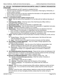 Form HCS281 Application Instructions for a Home Care Organization License - California, Page 9