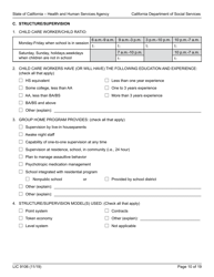 Form LIC9106 Group Home Program Statement - California, Page 10