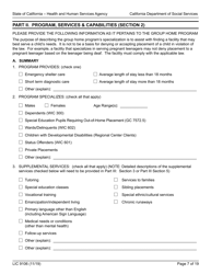 Form LIC9106 Group Home Program Statement - California, Page 7