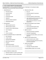 Form LIC9106 Group Home Program Statement - California, Page 8