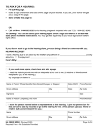 Form NA1261A Notice of Action - for Approved Relatives, Non-relative Extended Family Members, Foster Family Homes, Non-related Legal Guardians or Non-minor Dependents Residing in a Supervised Independent Living Setting - California, Page 4