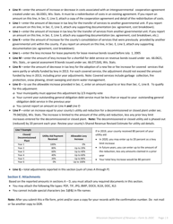 Instructions for Form SL-202C County Levy Limit Worksheet - Wisconsin, Page 3