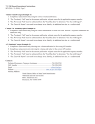 Instructions for Form T-12 Oil Gross Production and Oil Extraction Tax Report - North Dakota, Page 2