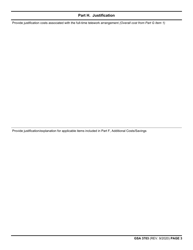 GSA Form 3703 Full-Time Telework Arrangement Analysis Tool, Page 3