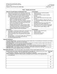 OGE Form 450 Confidential Financial Disclosure Report, Page 3