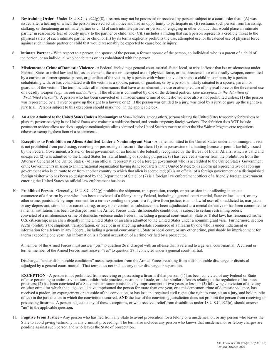Atf form 7 7cr 5310 12a 5310 16 part b download fillable pdf or fill