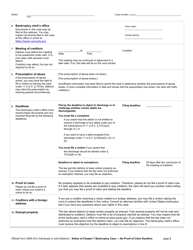 Official Form 309A Notice of Chapter 7 Bankruptcy Case - No Proof of Claim Deadline (For Individuals or Joint Debtors), Page 2