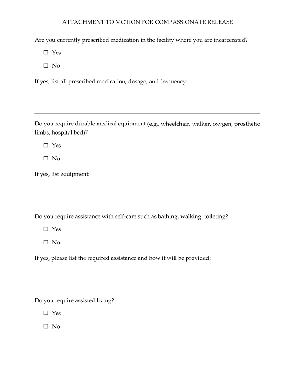 Form AO250 Motion for Sentence Reduction Under 18 U.s.c. Section 3582(C)(1)(A), Page 10