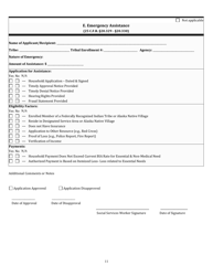 BIA Form 5-6601 Application for Financial Assistance and Social Services, Page 13