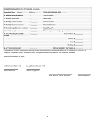 BIA Form 5-6601 Application for Financial Assistance and Social Services, Page 6