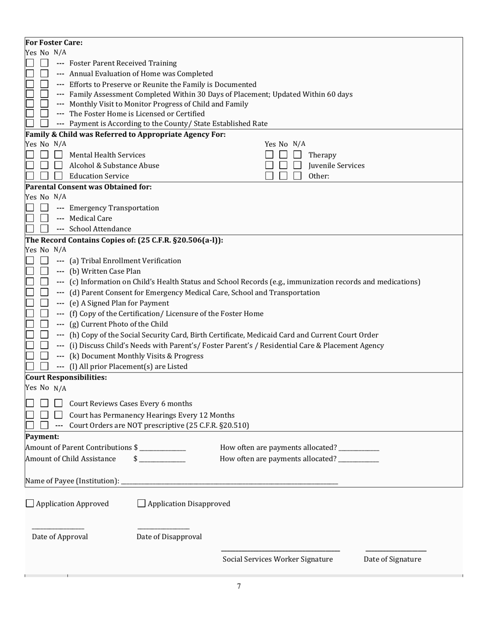 BIA Form 5-6601 Download Printable PDF or Fill Online Application for ...