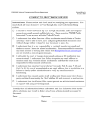 Form 8B Notice of Unrepresented Person Appearance, Page 3