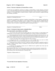 Appendix III Alabama Order for Pediatric Palliative and End of Life (Ppel) Care - Alabama, Page 3