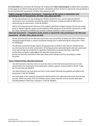 Form 05-21-011 Test Security Agreement Level 4 - Alaska, Page 5