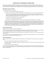 Form 02-1854R Retiree Health Dependent Change - Alaska, Page 3