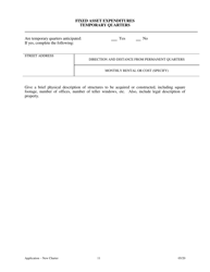 Application for Proposed State Bank Charter - Arkansas, Page 11