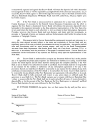 Application for Proposed State Bank Charter - Arkansas, Page 23