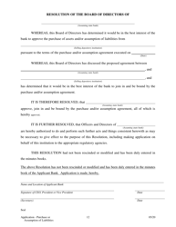 Application - Purchase or Assumption of Liabilities ( 50%) - Arkansas, Page 12