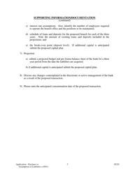 Application - Purchase or Assumption of Liabilities ( 50%) - Arkansas, Page 5