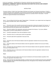 Form DFPI-CSCL118 Nonprofit Community Service Organization Notice and Written Consent - California, Page 4