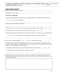 Fmla Certification of Health Care Provider for Employee&#039;s Serious Health Condition - Delaware, Page 2