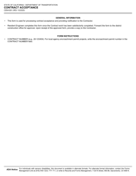 Form CEM-6301 Contract Acceptance - California, Page 2