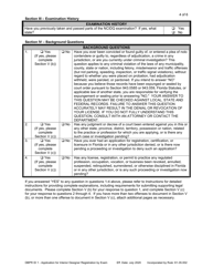 Form DBPR ID1 &quot;Application for Interior Designer Registration by Examination&quot; - Florida, Page 4