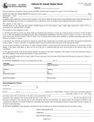 Form ITD3170 Application for Vehicle or Vessel Dealership License - Idaho, Page 4