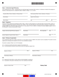 Form IL-2848 Power of Attorney - Illinois, Page 2