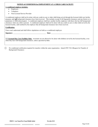 Form CFS718-B Authorization for Background Check for Child Care - Illinois, Page 3