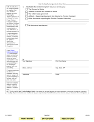 Form E-C3502.1 Eviction Complaint - Illinois, Page 2