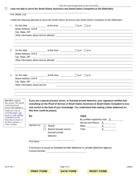 Form CS-S705.1 Small Claims Summons - Illinois, Page 4