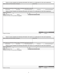 Form Per D81 Employment Application - Illinois, Page 3