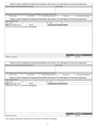 Form Per D81 Employment Application - Illinois, Page 5