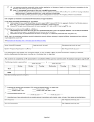 State Form 56941 Request for Emergency Paid Sick Leave (Epsl) - Indiana, Page 2