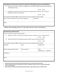 Form SNAPA-1 Snap Benefits Application - Massachusetts (Polish), Page 9