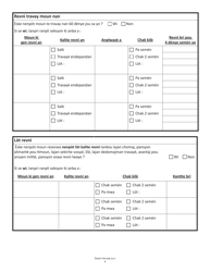 Form SNAPA-1 Snap Benefits Application - Massachusetts (Haitian Creole), Page 4
