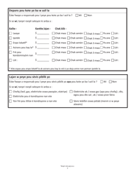 Form SNAPA-1 Snap Benefits Application - Massachusetts (Haitian Creole), Page 5