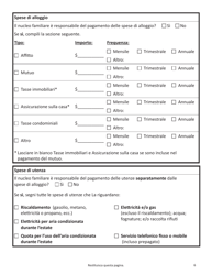 Form SNAP-APP-SENIORS Snap Benefits Application for Seniors - Massachusetts (Italian), Page 6