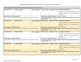 Hemp Grower Registration New Application - Michigan, Page 4
