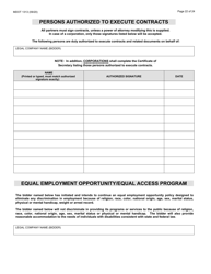 Form 1313 Construction Prequalification Application - Michigan, Page 22