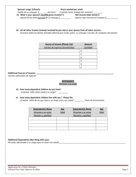 Application for a Public Defender - Minnesota (English/Spanish), Page 3