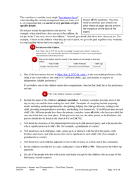 Instructions for Form CHC702 Answer to Third Party Custody Petition and Counterpetition for Custody - Minnesota, Page 10