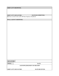 Grievance Form - Mississippi, Page 2