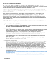 Form MO780-2922 Checklist for Clean Water Act (Cwa) Section 401 Water Quality Certification (Wqc) - Missouri, Page 3