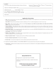 Form COMM.51 Application for Commission as a Notary Public - Missouri, Page 2