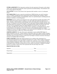 Digital Data License Agreement - Nevada, Page 4