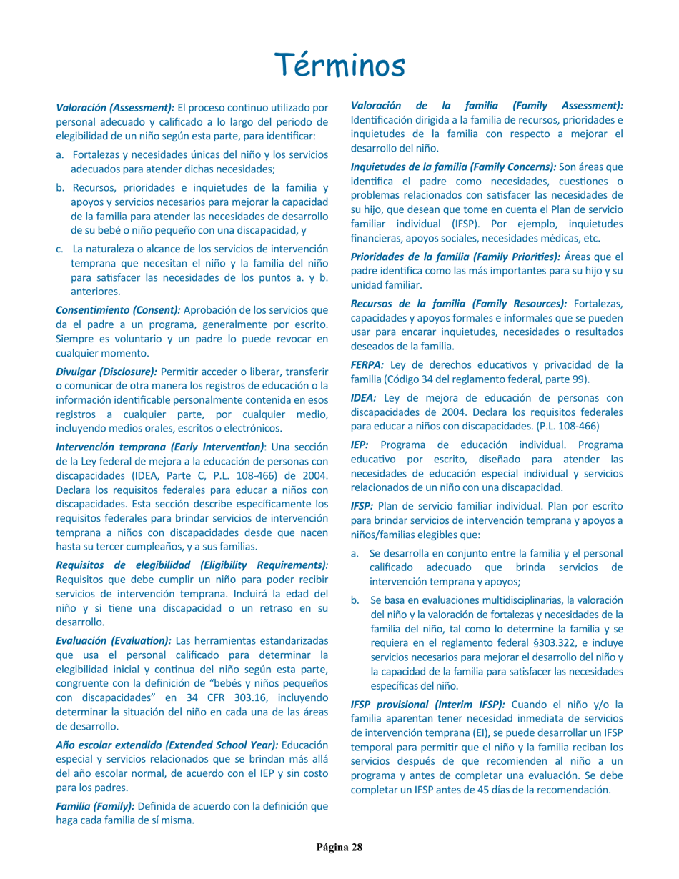 Manual Para Padres - Nevada (Spanish), Page 32
