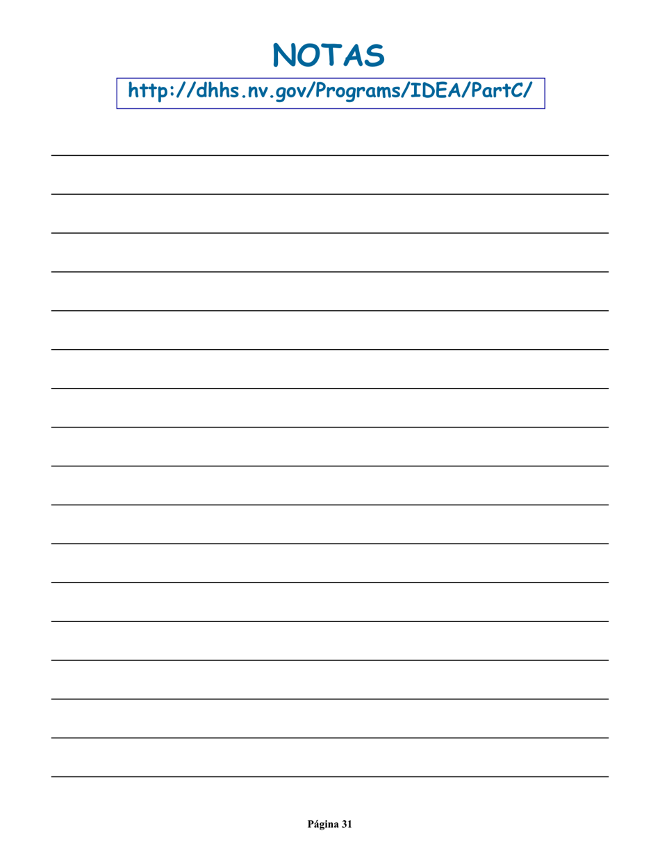 Manual Para Padres - Nevada (Spanish), Page 35