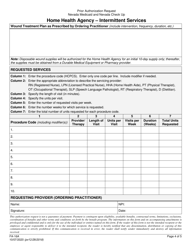 Form FA-16A Home Health Agency - Intermittent Services - Nevada, Page 4